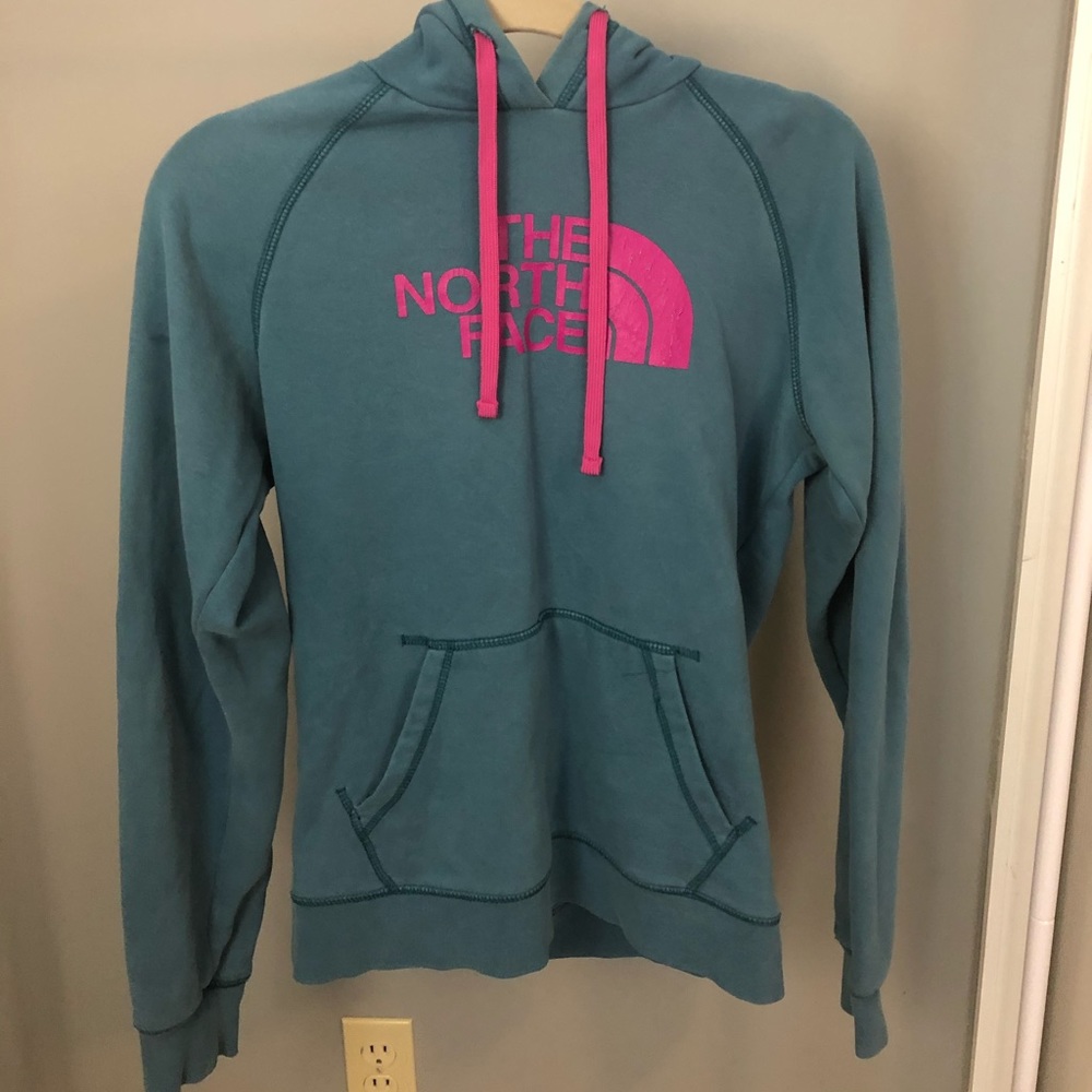 The North Face sweatshirt